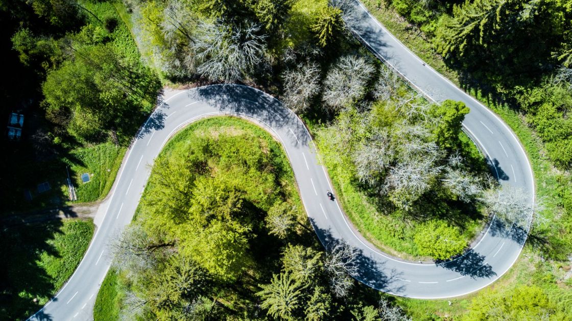 Twisty roads of Schwarzwald is always a pleasure. 