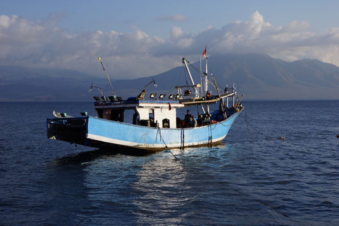 Fishing boat, Indonesia.