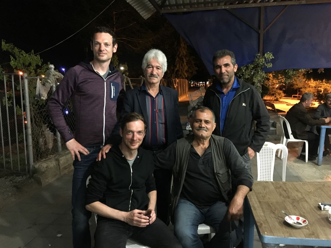 Five minutes into Iran, we got invited to tea for the first of many times.