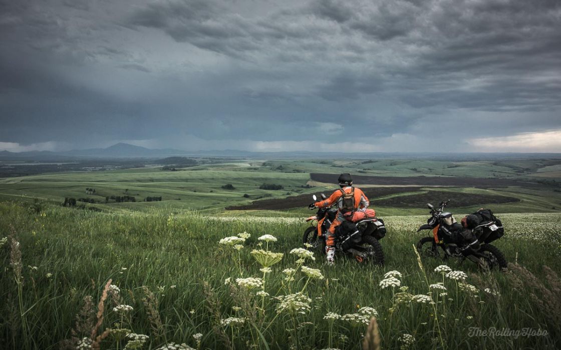 Foothills of the Altai Mountains in Russia