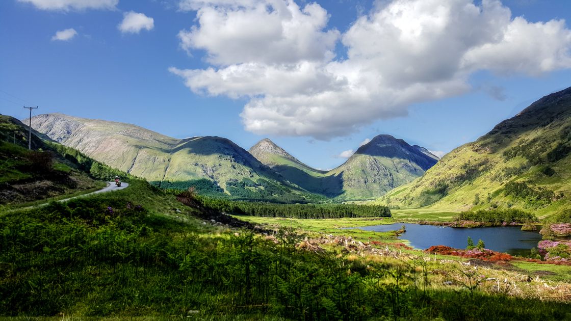 Road to Glen Etive by Geert Moens