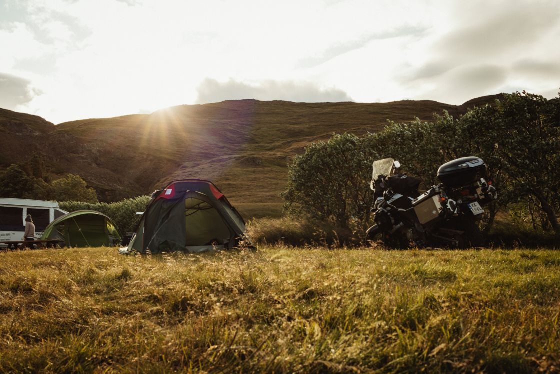 Laugar campsite, Iceland