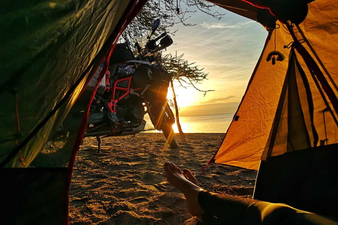 On her bike: Through Sudan and Ethiopia