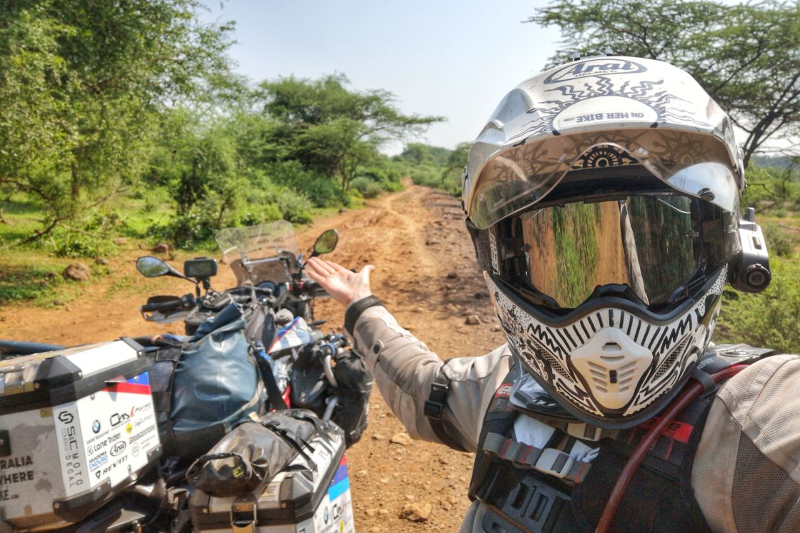 ON HER BIKE KENYA