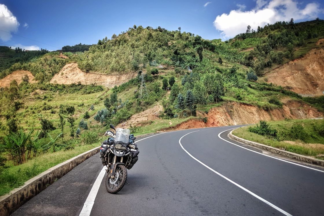 ON HER BIKE: THROUGH UGANDA AND RWANDA