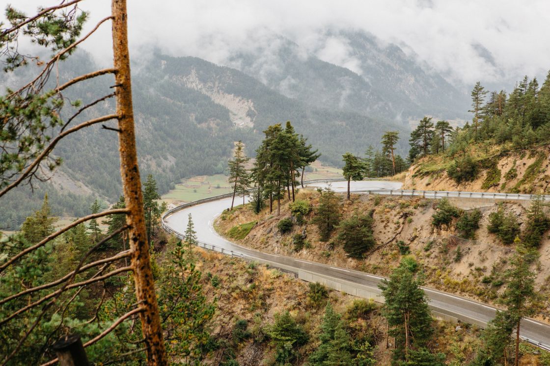 Some nice curves on the way to Briançon
