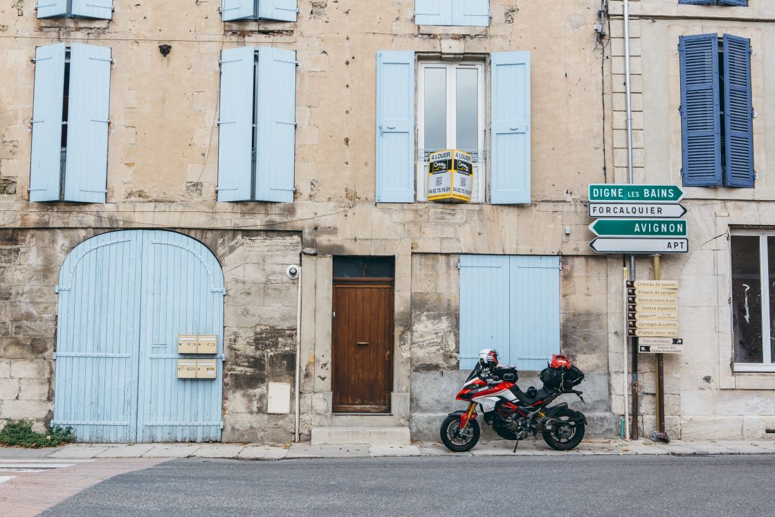 On the way to Avignon