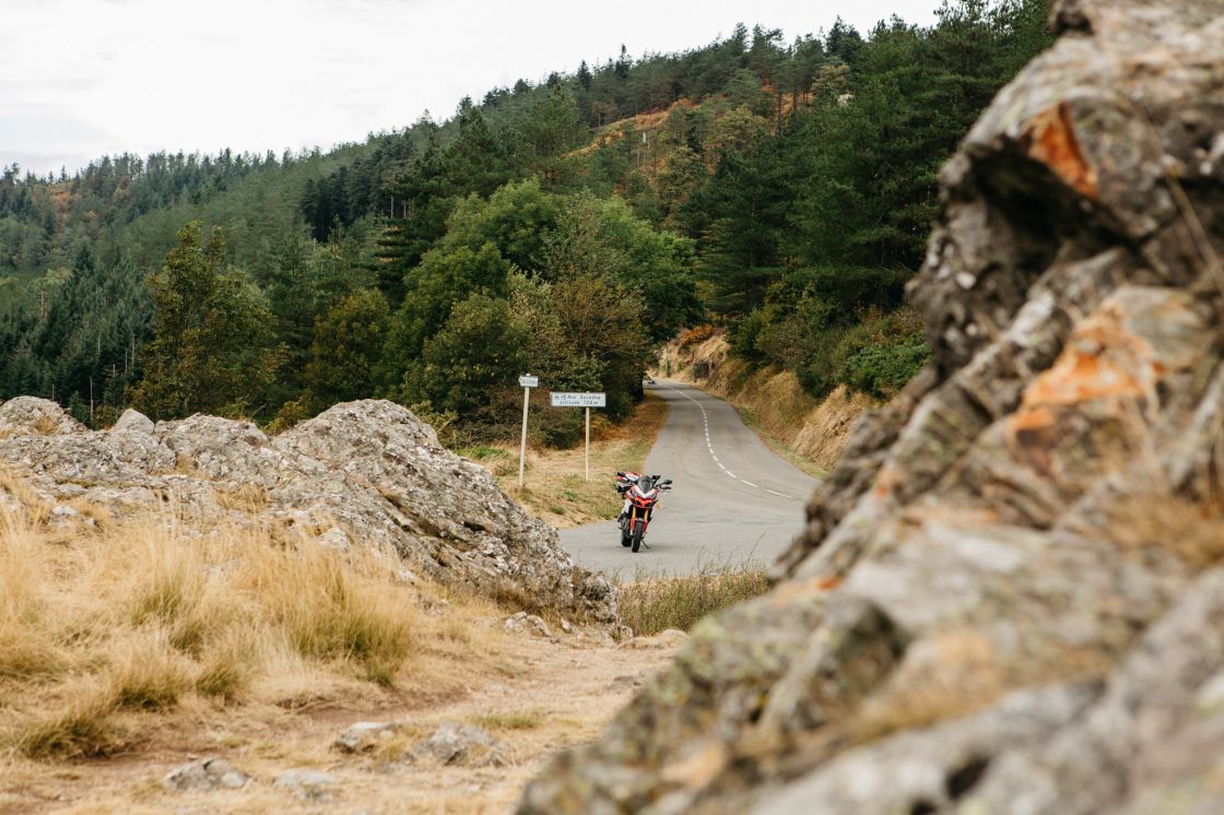 A stop at the point of view Roc Suzadou