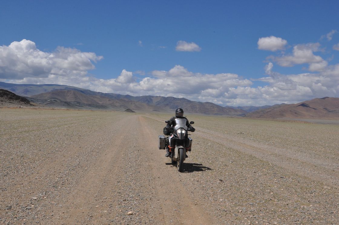Into the great wide open. Mongolia.