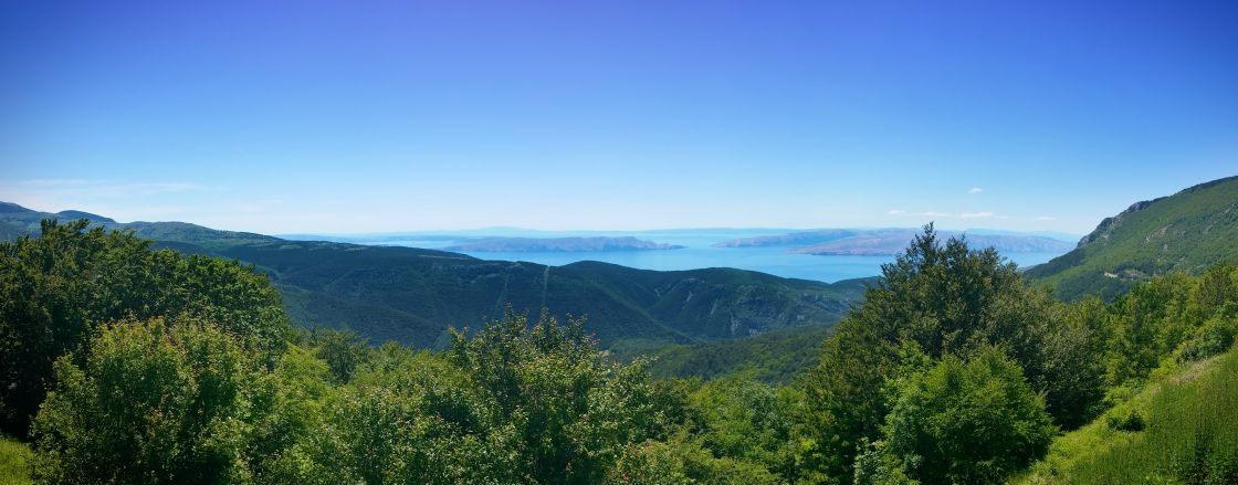 Islands of Krk and Otok.