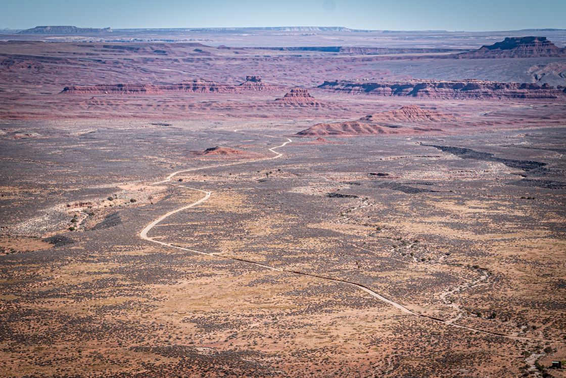 Las Vegas Loop Eastbound 1622 miles/ 2610 km.