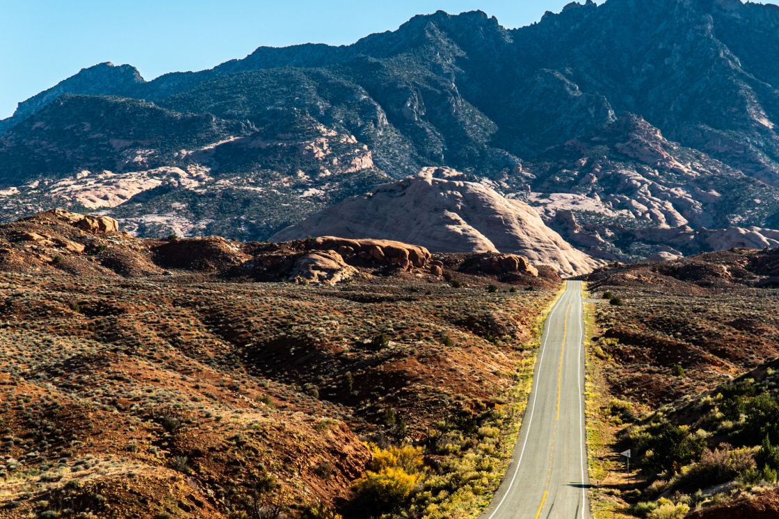 Las Vegas Loop Eastbound 1622 miles/ 2610 km.