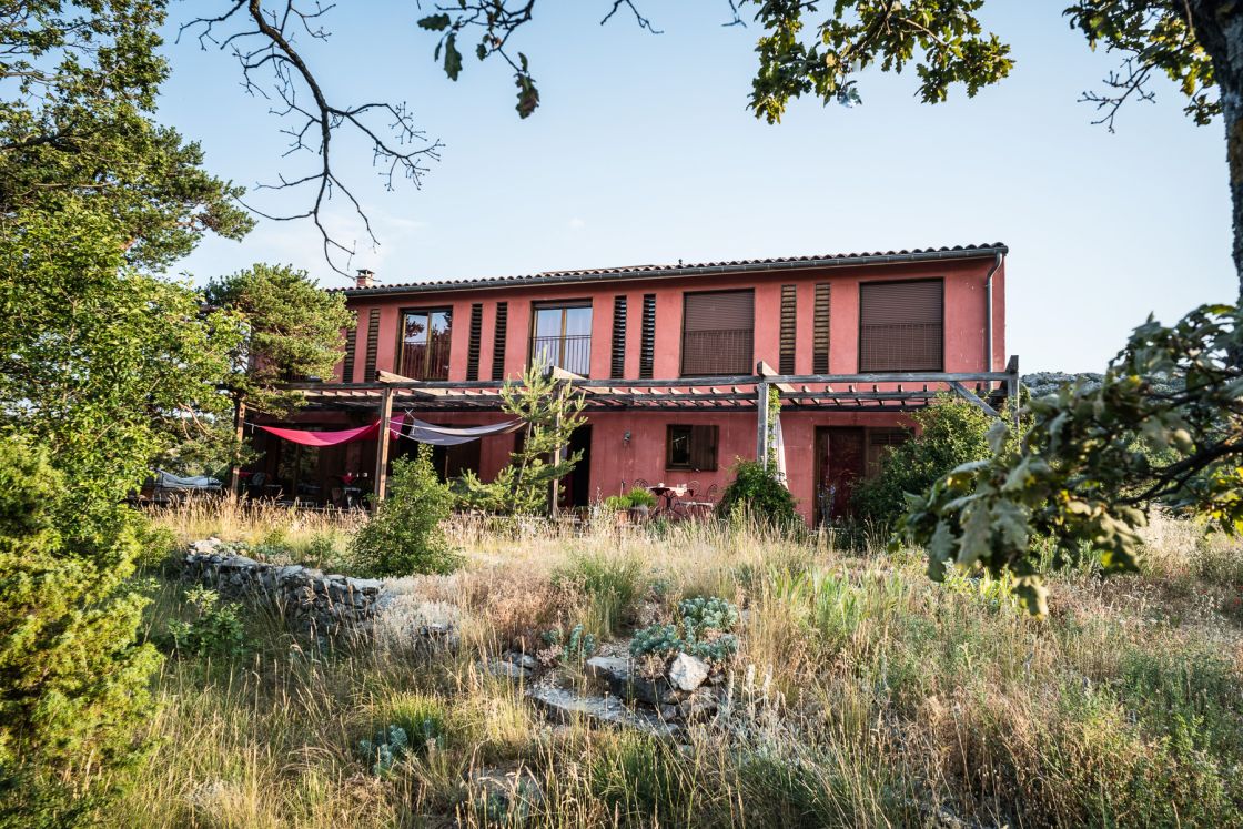 Maison Rouge in Plan d’Aups la St Baume, simple, cosy, warm, woody, also recommended!