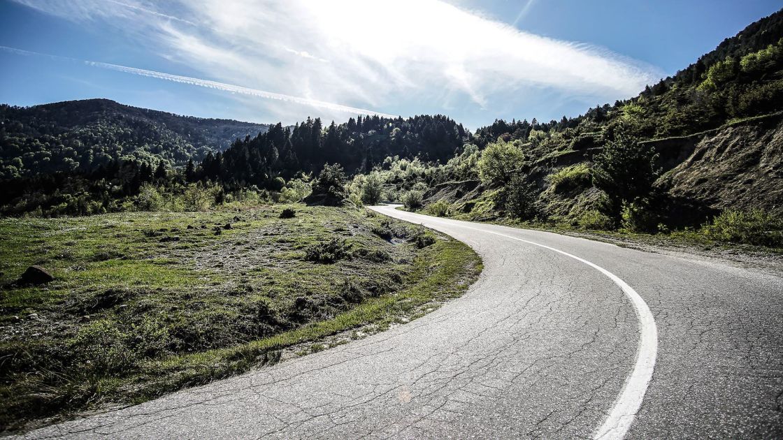 Neraidochoriou Road by Christos Aspromatis