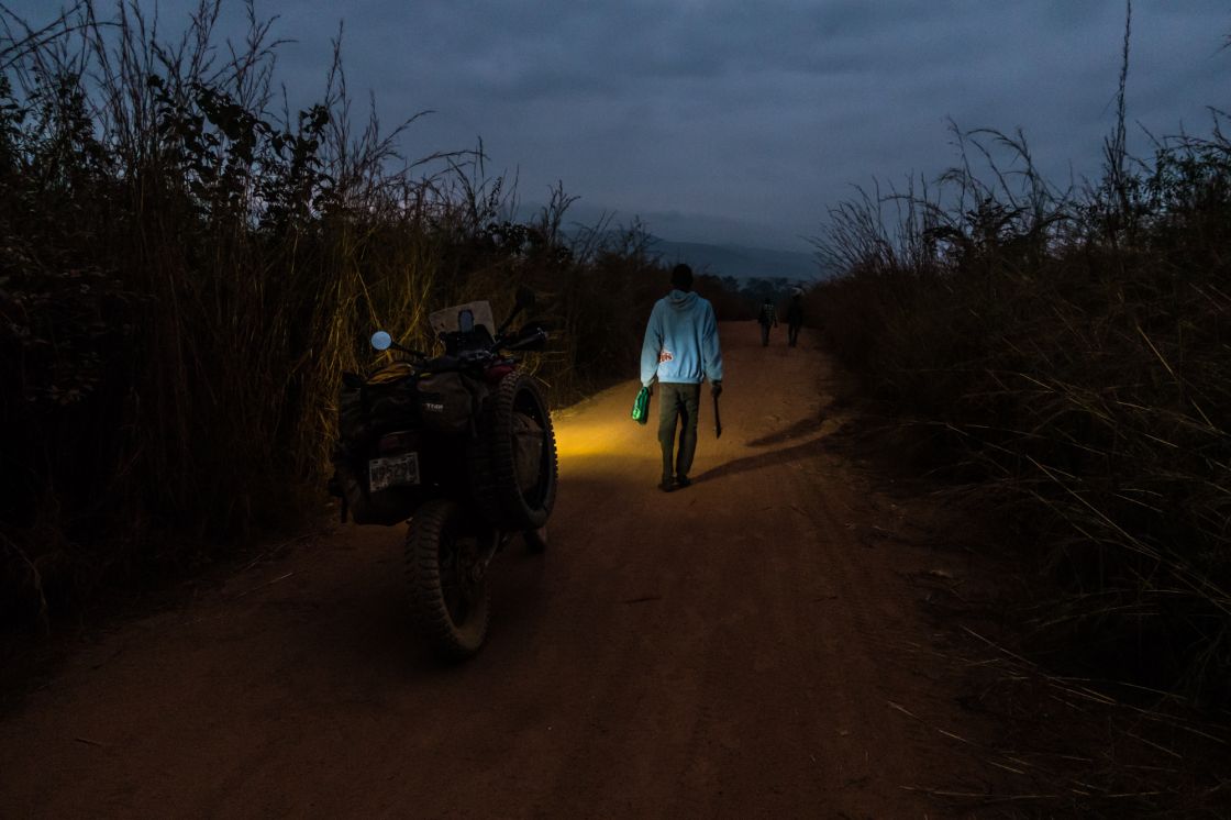 Nomadik and Co: From Ireland to South Africa - Part V Riding Democratic Republic of Congo