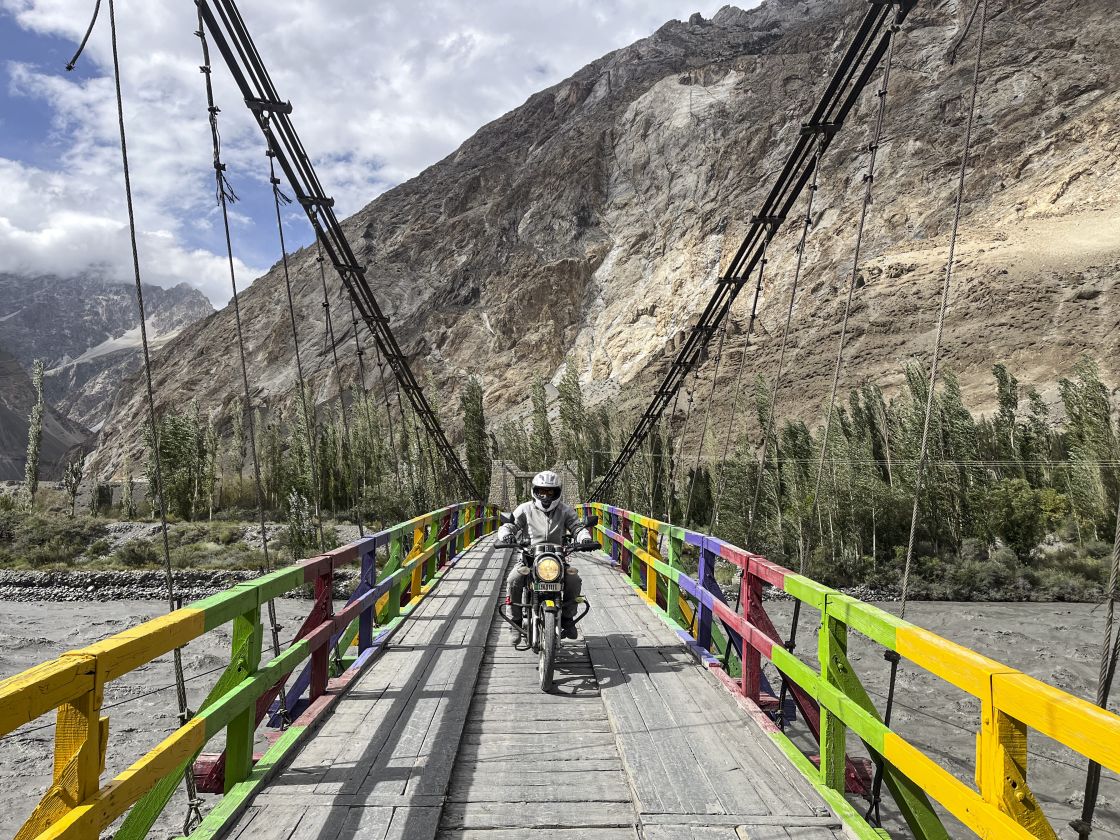 On the way, Passu, Pakistan