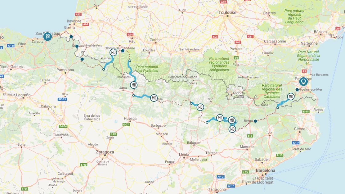 Pyrénées East to West 