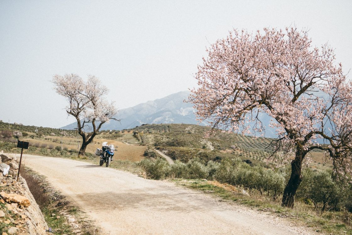Some easy gravel road to warm-up.