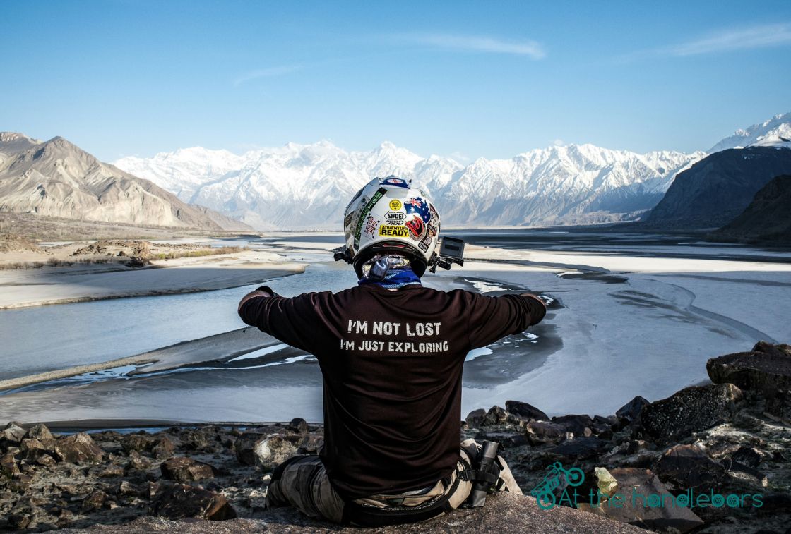 I’d been riding so long, my body was in permanent motorcycle postioning. Even with all the stiff, sore muscles from days and days of constant riding, views like this made it all worth it – and more! 