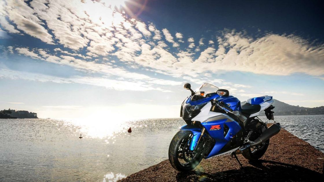Sun, sea and superbike. Just another day on the French Riviera