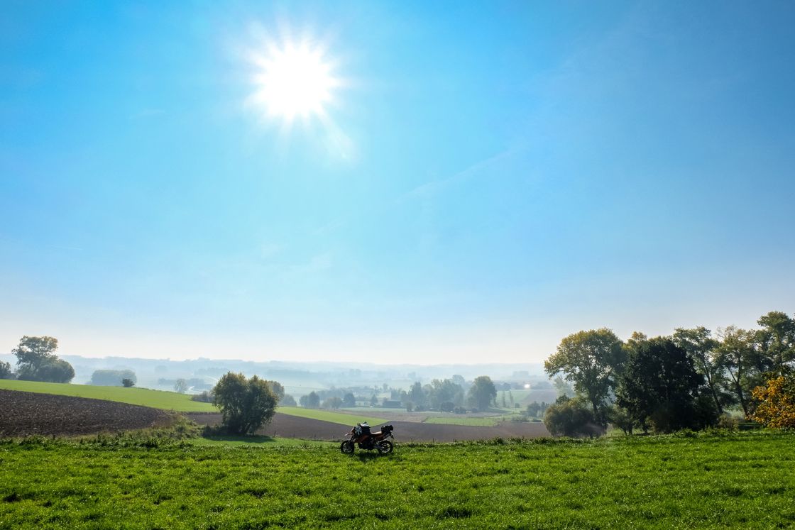 The Flemish Ardennes, with some imagination it could be Tuscany.
