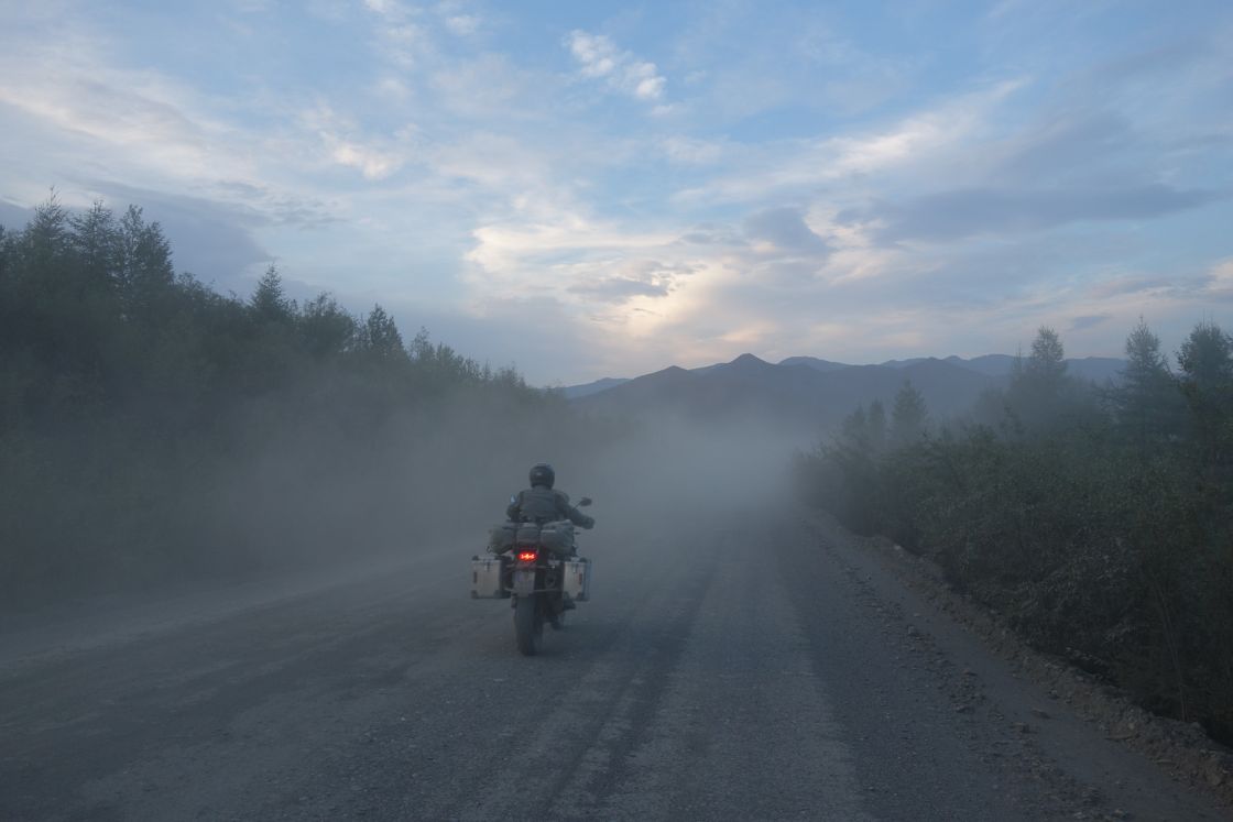 The Road of Bones in Eastern Siberia. 2000 kilometers of gravel and dust.