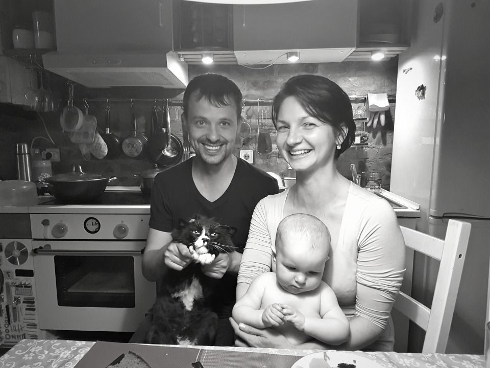 The lovely and kind family who helped Kinga