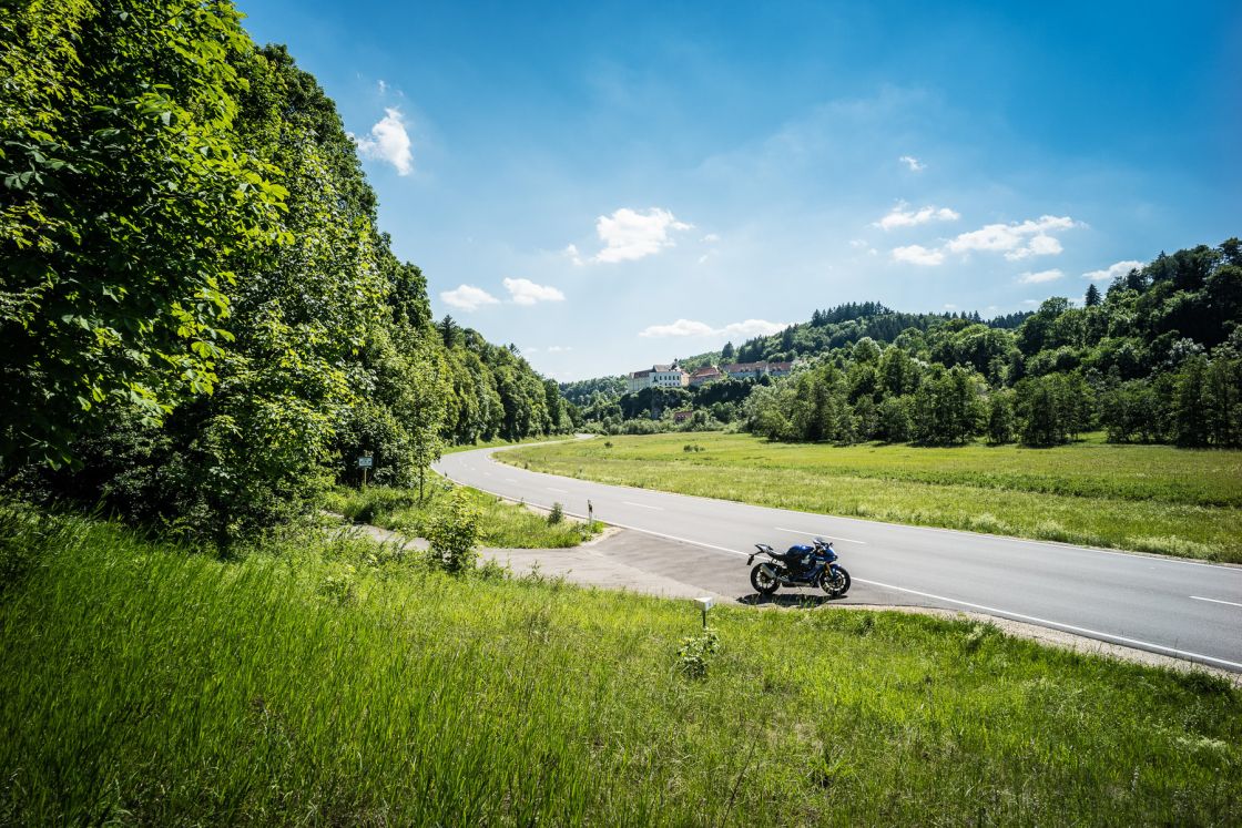 The 313 just before Gammertingen, correct, there’s a speed limit
