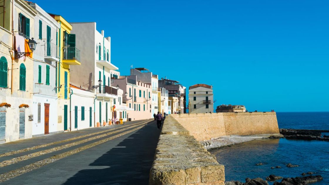 The Via Garibaldi will take you to the Marina district of Alghero.