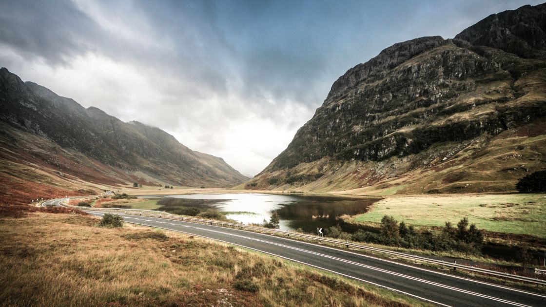 Top Ten Scenic Roads, Glencoe