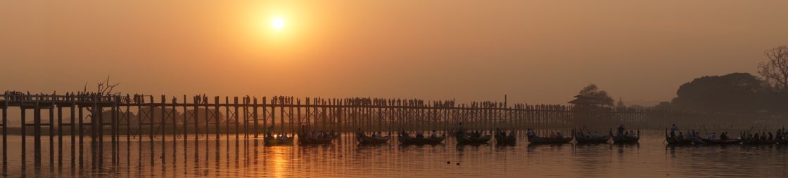 U Been bridge, Burma.