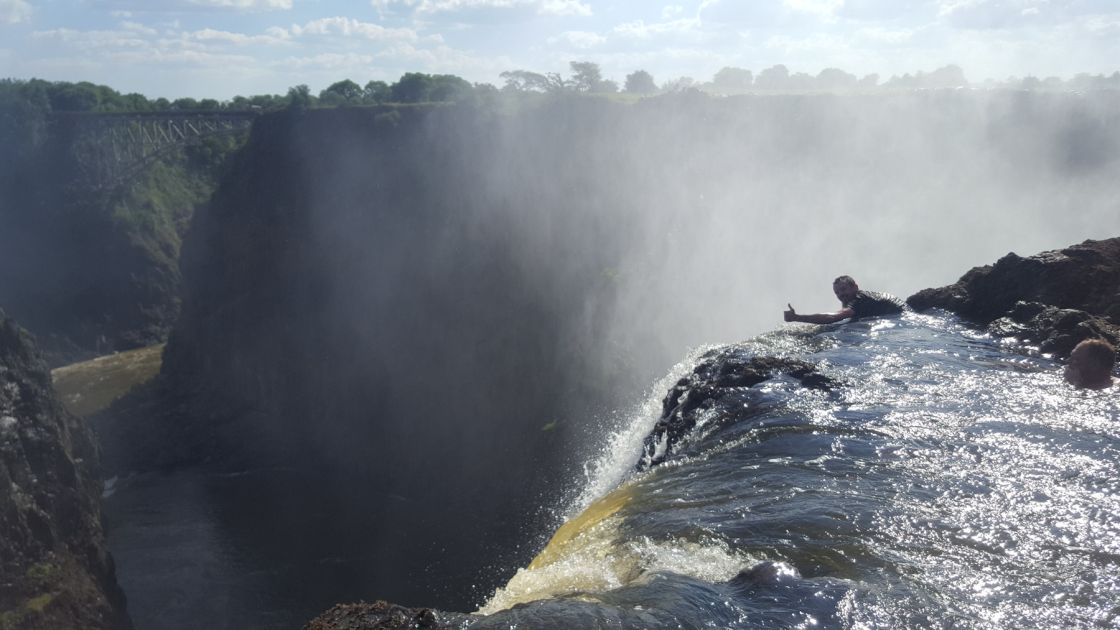 Zambia - Soaking it up in Victoria Falls