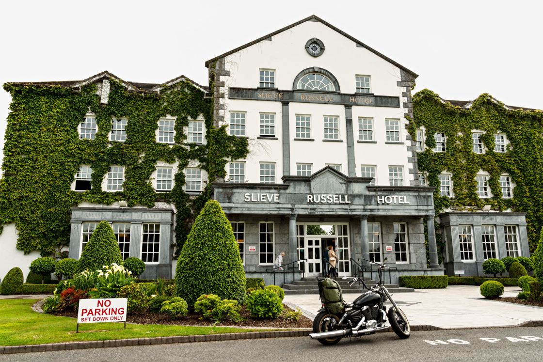 At the Slieve Russell Hotel Golf & Country Club you are not allowed to park in front of the entrance.