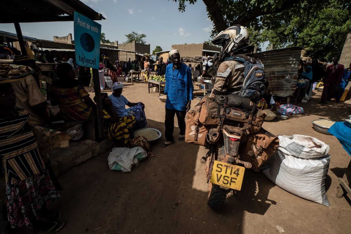 We followed foot paths throughout Burkina Faso that lead us into villages whose existence in the middle of nowhere was as big a shock to us as we were to them. 