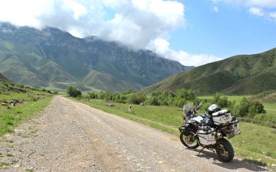 Cruising through these mountains was pure joy