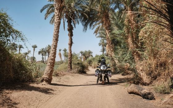 On her bike: Through Sudan and Ethiopia
