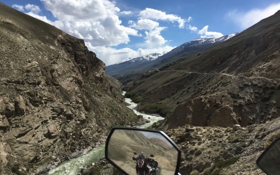 Afghanistan was so close, we could have thrown a stone to the other side.