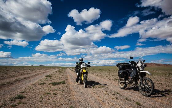 Perfect trails, Mongolia