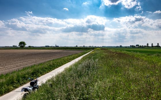 Along the Belgian border