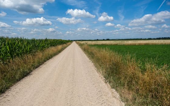 Gravel roads, suitable for any type of adventure bike and where you can open the throttle just that little bit further