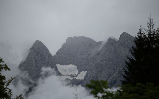 Mountain weather beats route planning