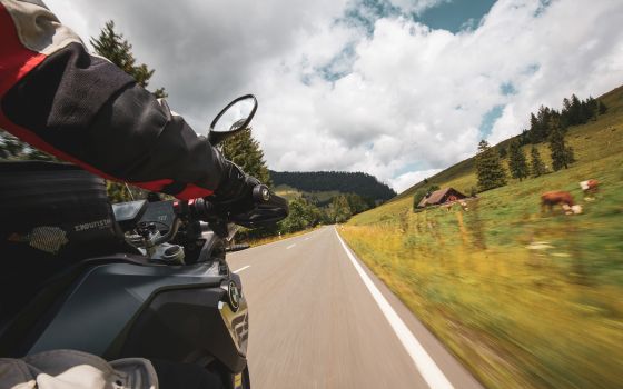 Mountain weather beats route planning