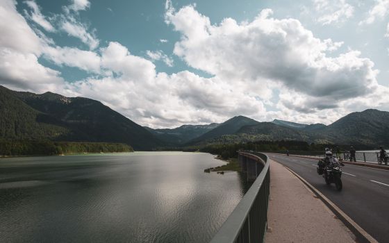 Mountain weather beats route planning