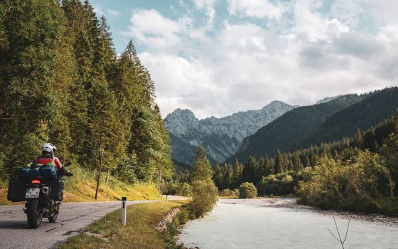 Mountain weather beats route planning
