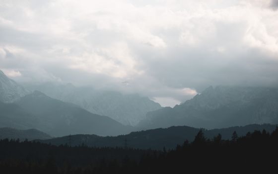 Mountain weather beats route planning