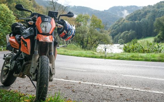 My KTM starts to look like an enduro bike.