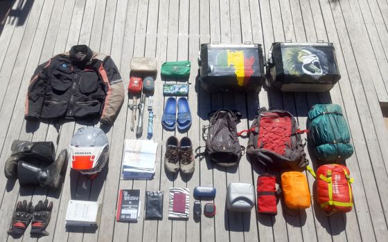 S.A - Kit update after 12 months travelling