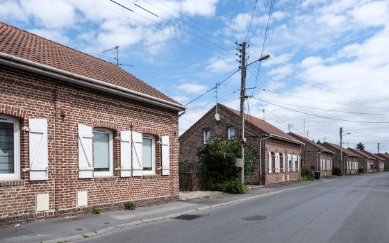 The cobblestones of Paris-Roubaix