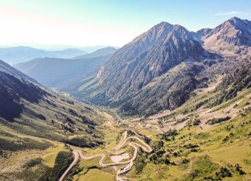 C28 between Baqueira and La Bonagua.