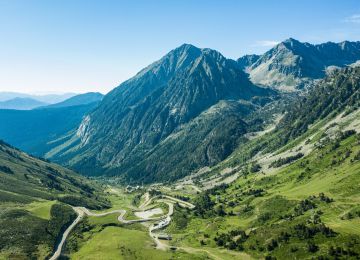 C28 between Baqueira and La Bonagua.